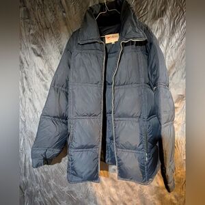Men's Blue Puffer Jacket